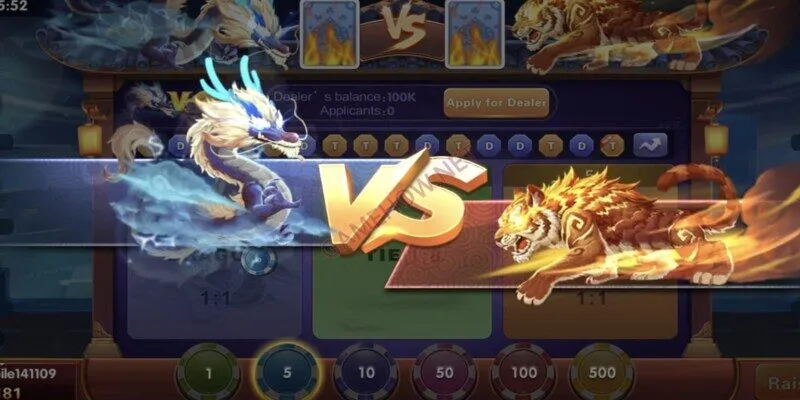 Hướng dẫn tham gia chơi rồng hổ tại nhà cái