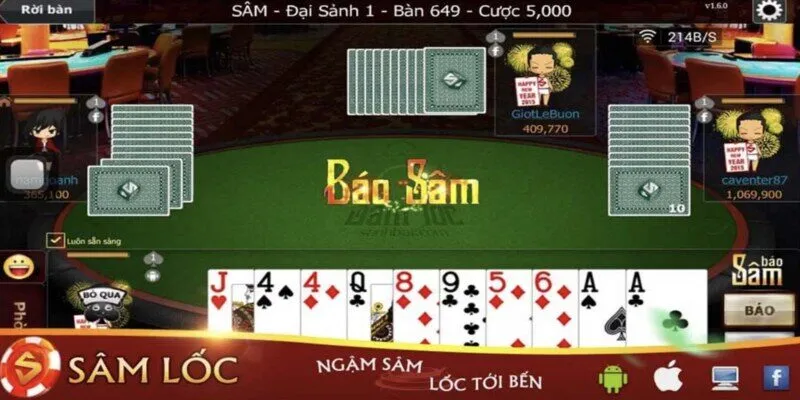 Sâm lốc là một trò chơi bài dựa trên bộ bài poker gồm 52 lá